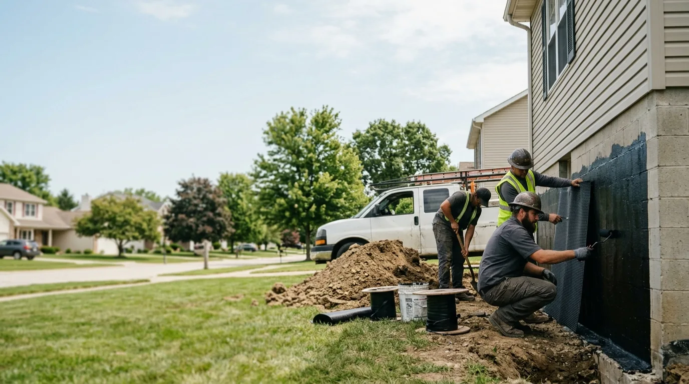 Basement Waterproofing in Marshall, IL near me